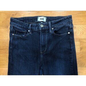 Paige Hoxton Ultra Skinny Dark Blue Denim Jeans Size 28